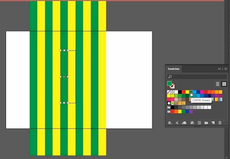 How To Create Stripe Pattern In Adobe Illustrator Pattern Making